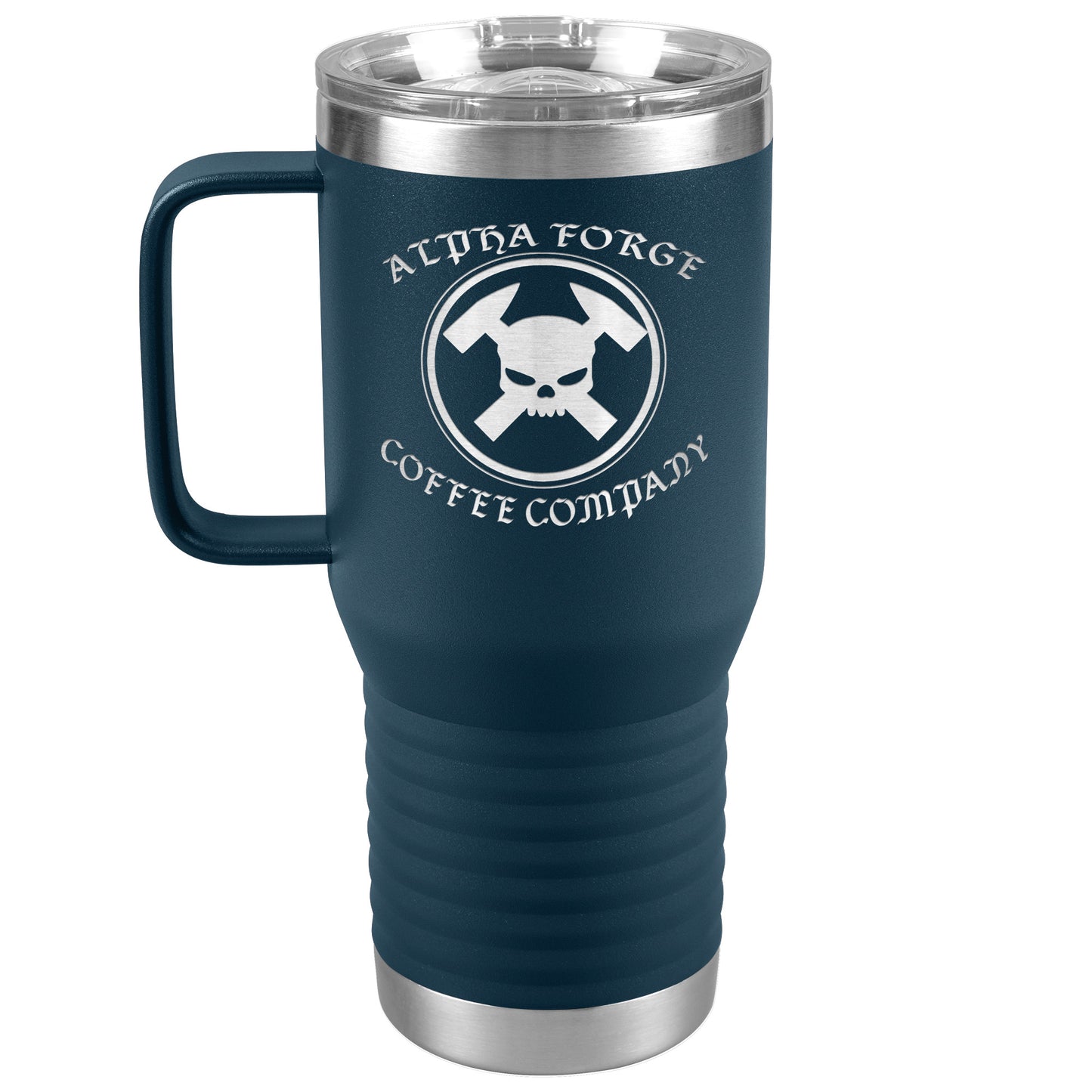 Alpha Forge Coffee Co. 20oz Travel Tumbler
