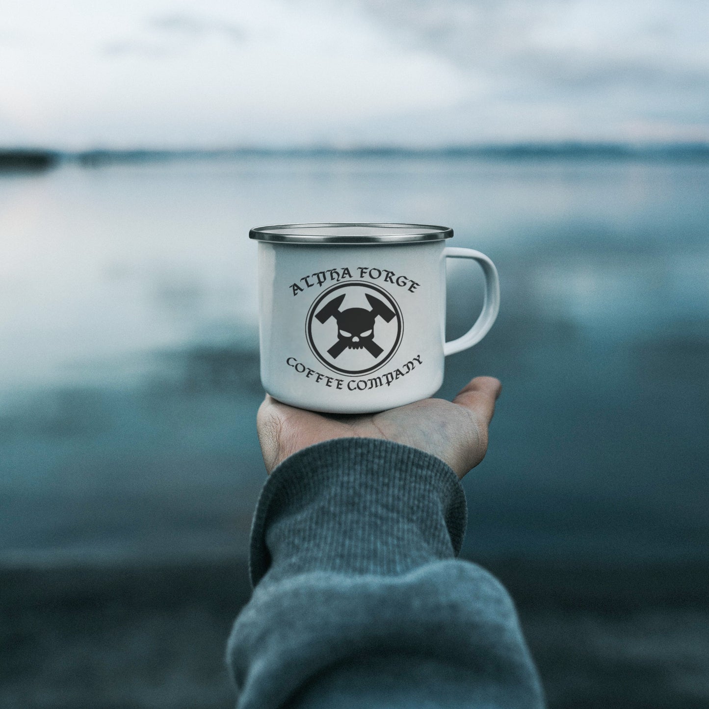 Alpha Forge Coffee Co Camping Mug