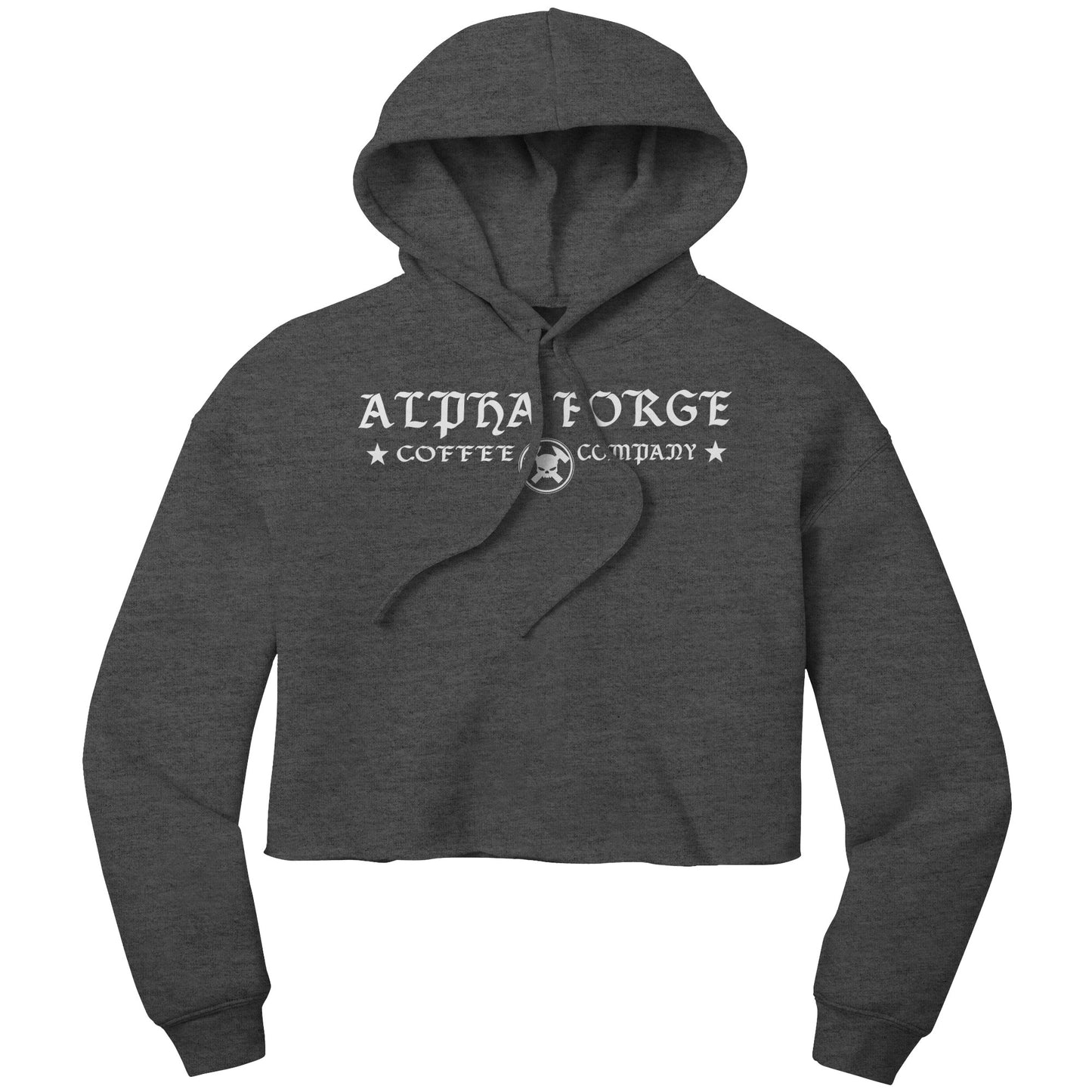 Alpha Forge Coffee Co. Women's Cropped Hoodie